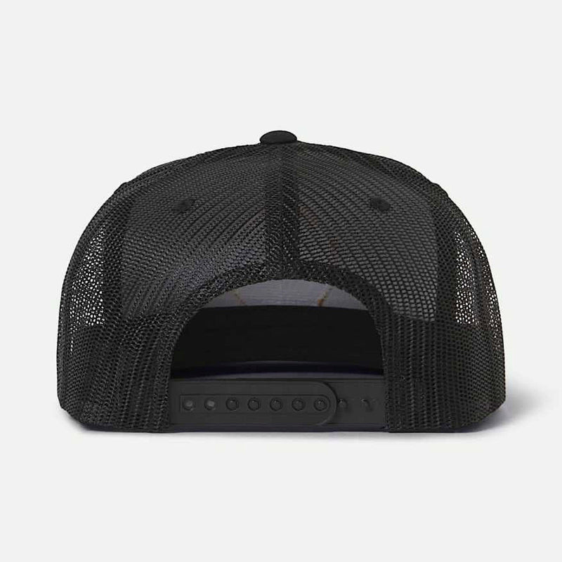 Brixton Oath Trucker Hat - Black/Black