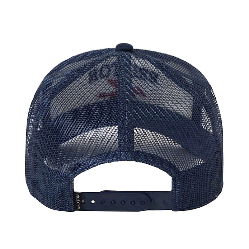 Brixton Pegasus Trucker Cap - White/Navy