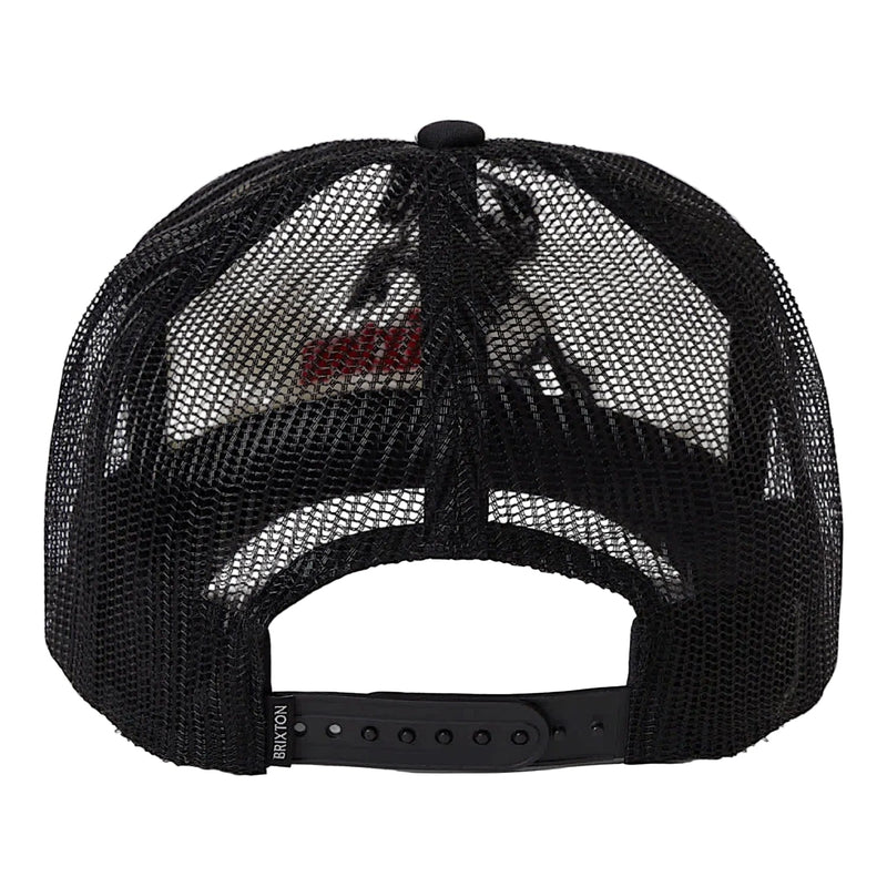 Brixton Ranching Club Mid Profile Cap - Black / Off White