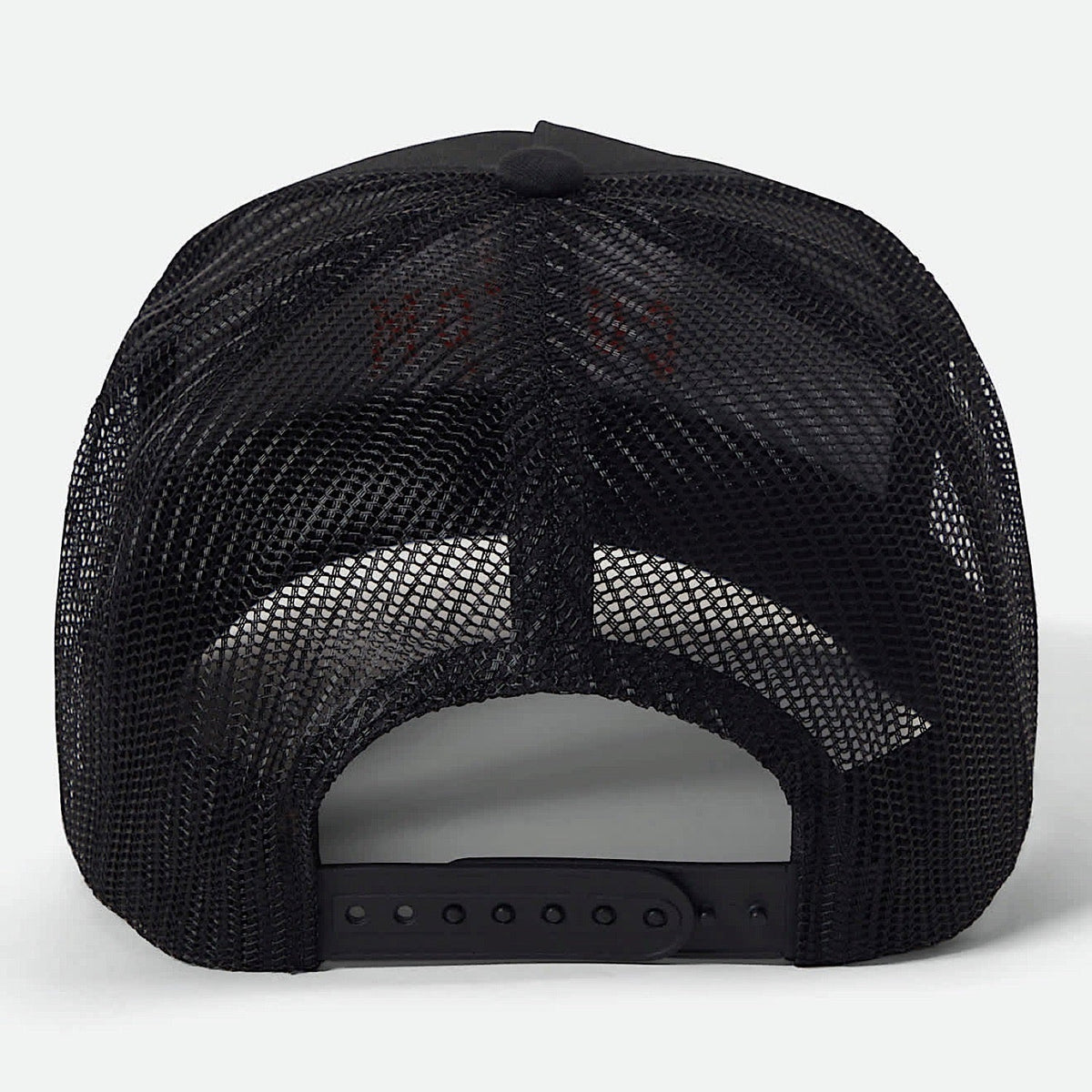 Brixton Wheaton Netplus Trucker Cap - Black/Black