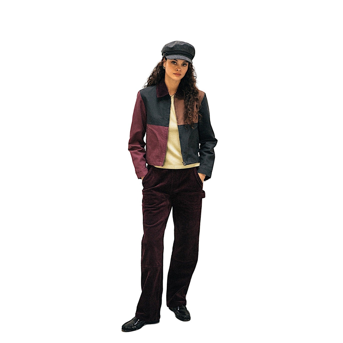 Brixton Women’s Ford Mechanics Garage Jacket - Ford Blue