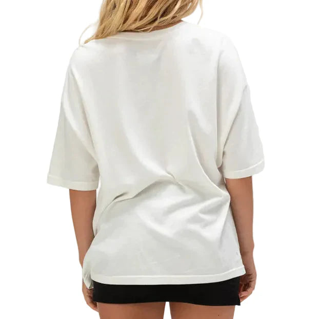 Brixton Women’s Ford Truck Country Oversized Tee - Wimbleton White
