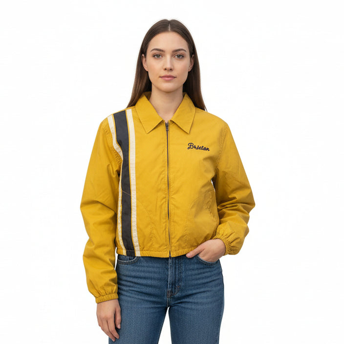 Brixton Women’s Goodyear Mechanics Jacket - Nugget Gold
