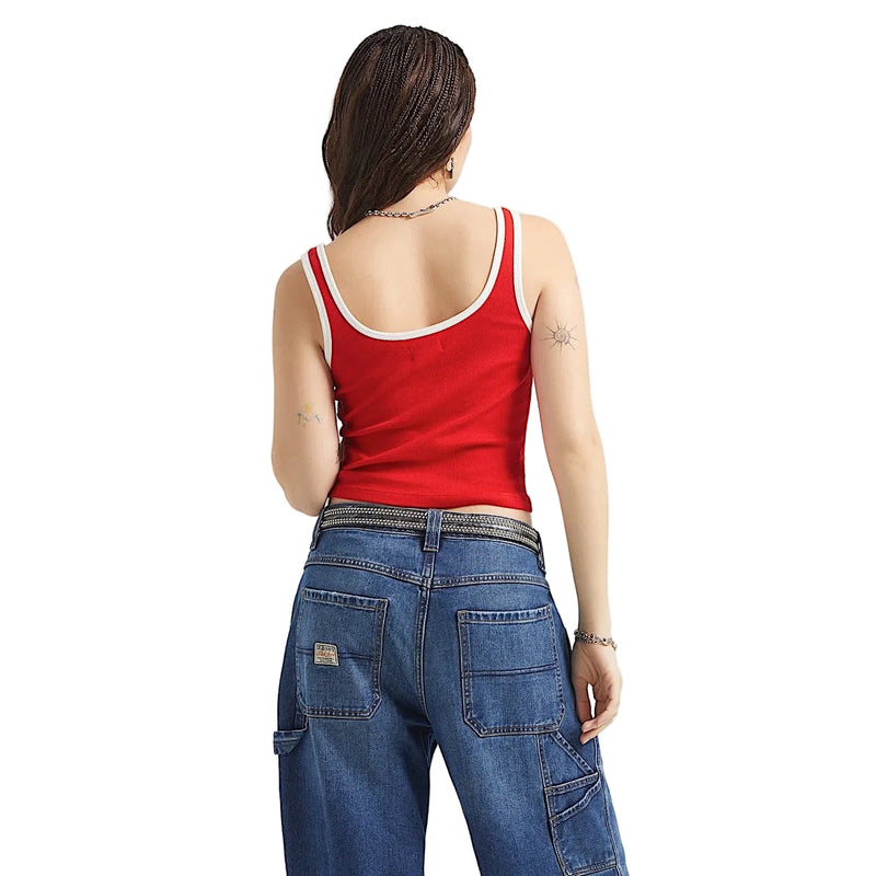 Brixton Women’s I’m With The Band Ringer A-Tank - Adrenaline Rush