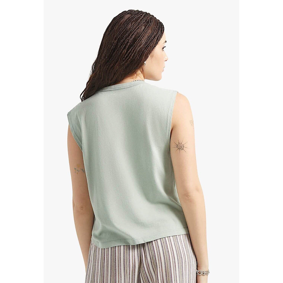 Brixton Women’s Ranch Muscle Tank - Sea Green