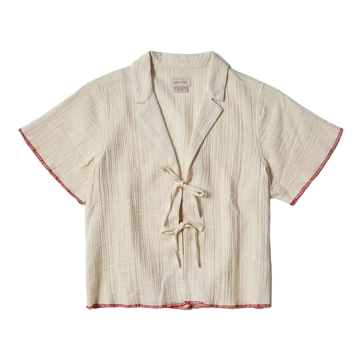 Brixton Women’s Wandering Tie Top - Off White