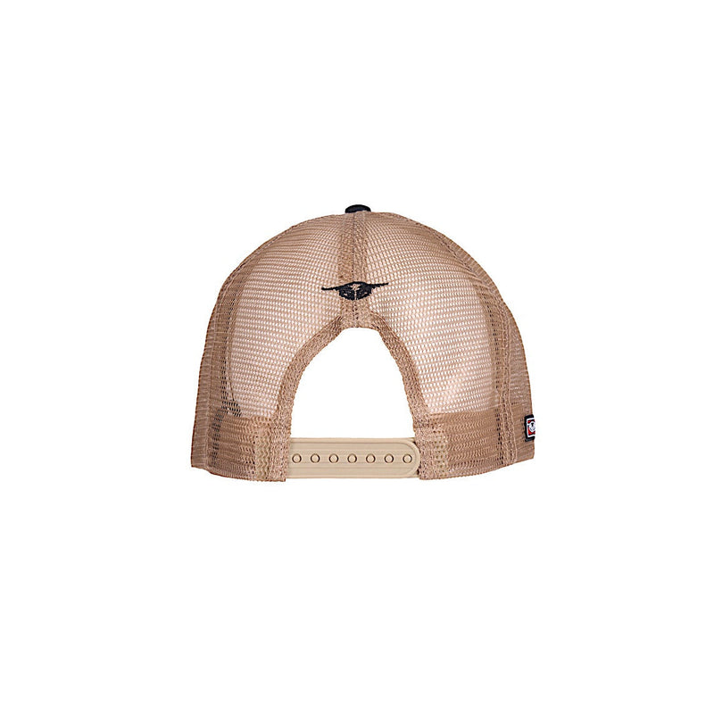 Bullzye Blazing High Profile Trucker Cap - Black/Multi