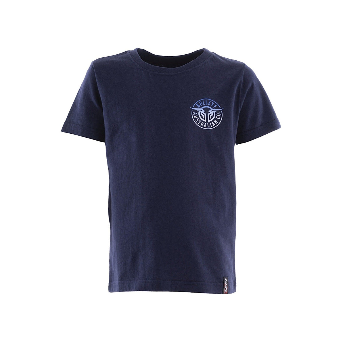 Bullzye Boy’s Bullring Short Sleeve Tee Navy