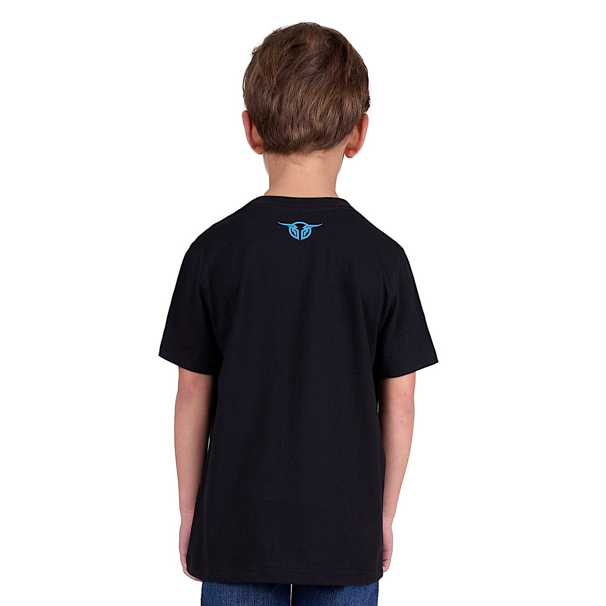 Bullzye Boy’s Dave Short Sleeve Tee - Black