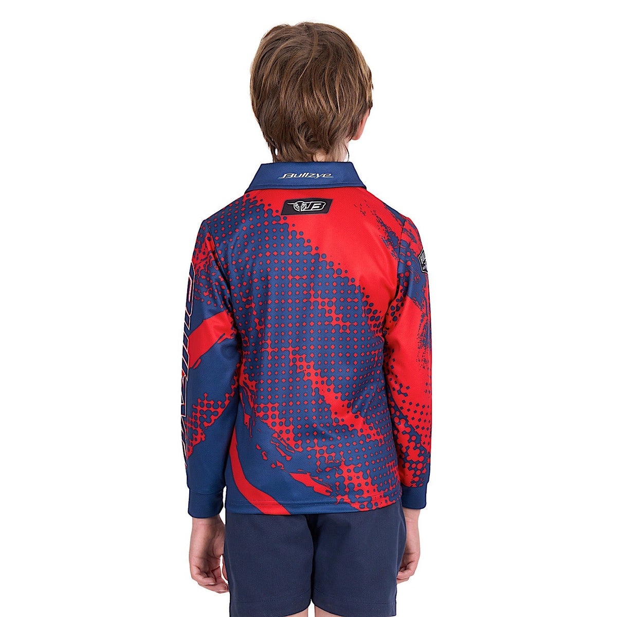 Bullzye Boy’s Bullzye Long Sleeve Fishing Shirt - Multi