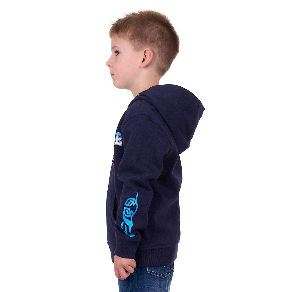 Bullzye Boy’s Trade Pullover Hoodie Navy