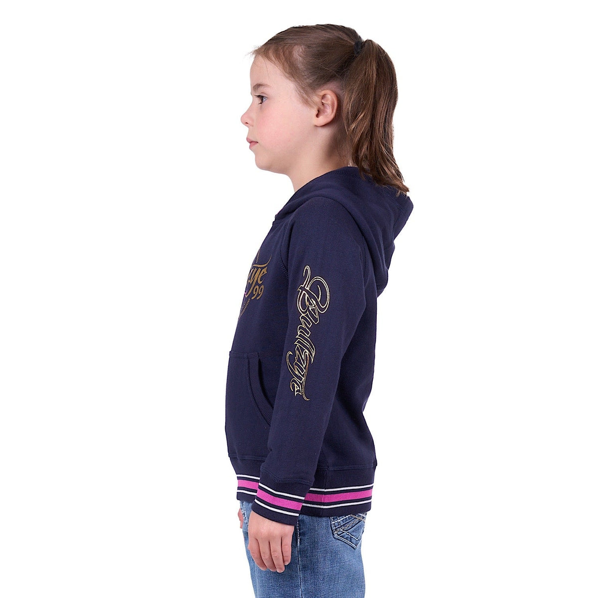 Bullzye Girl’s Arden Pullover Hoodie Dark Navy