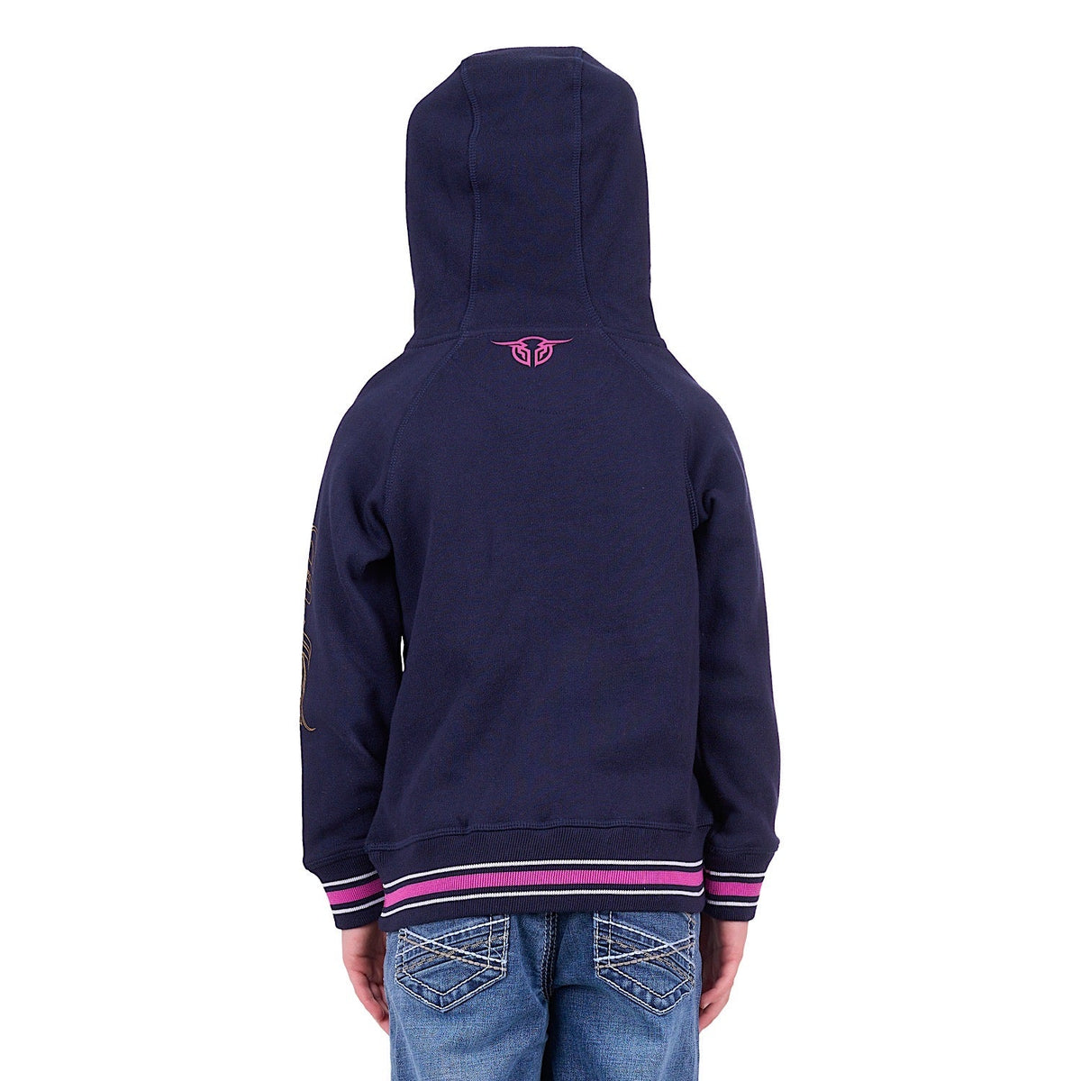 Bullzye Girl’s Arden Pullover Hoodie Dark Navy