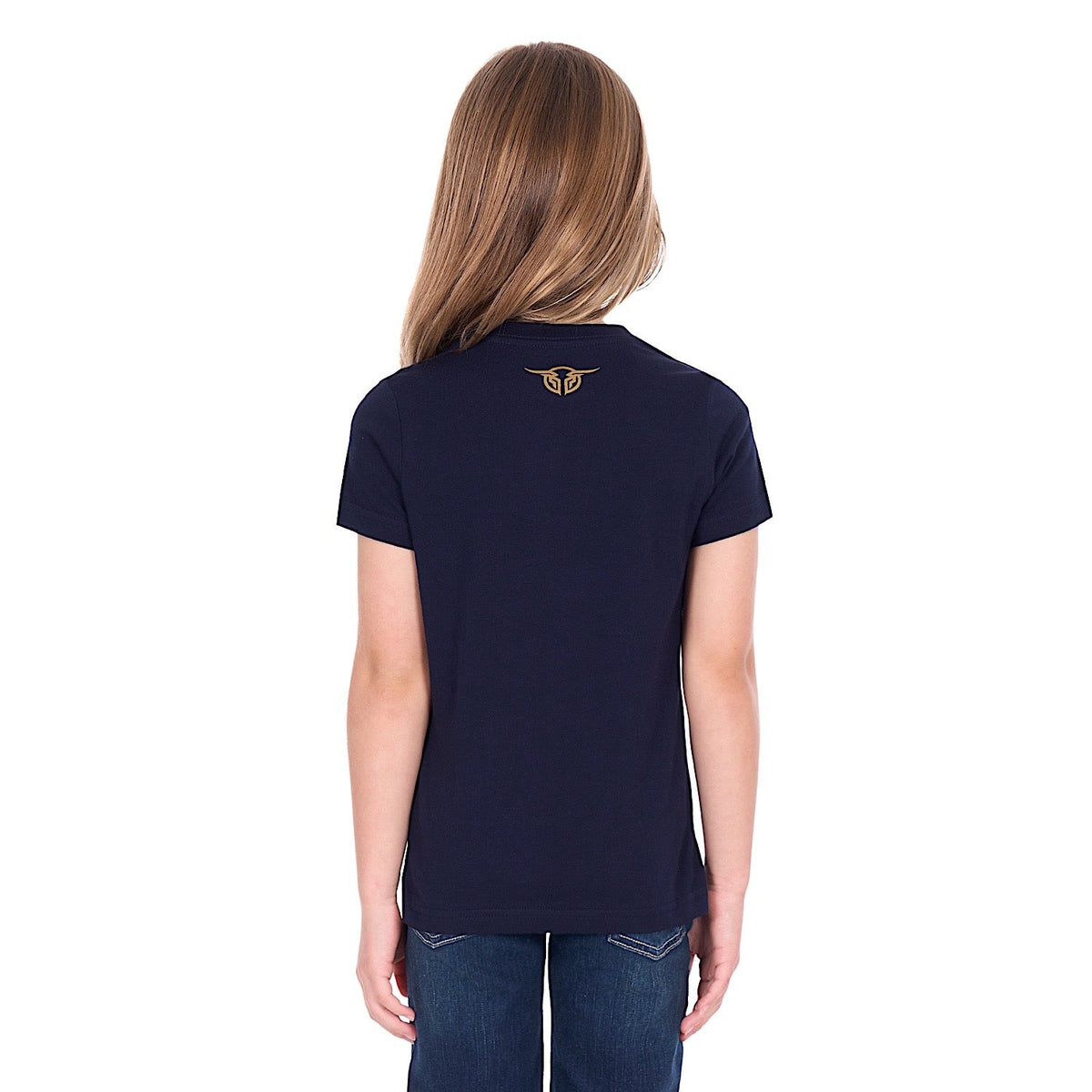 Bullzye Girl’s Bindi T Shirt - Navy