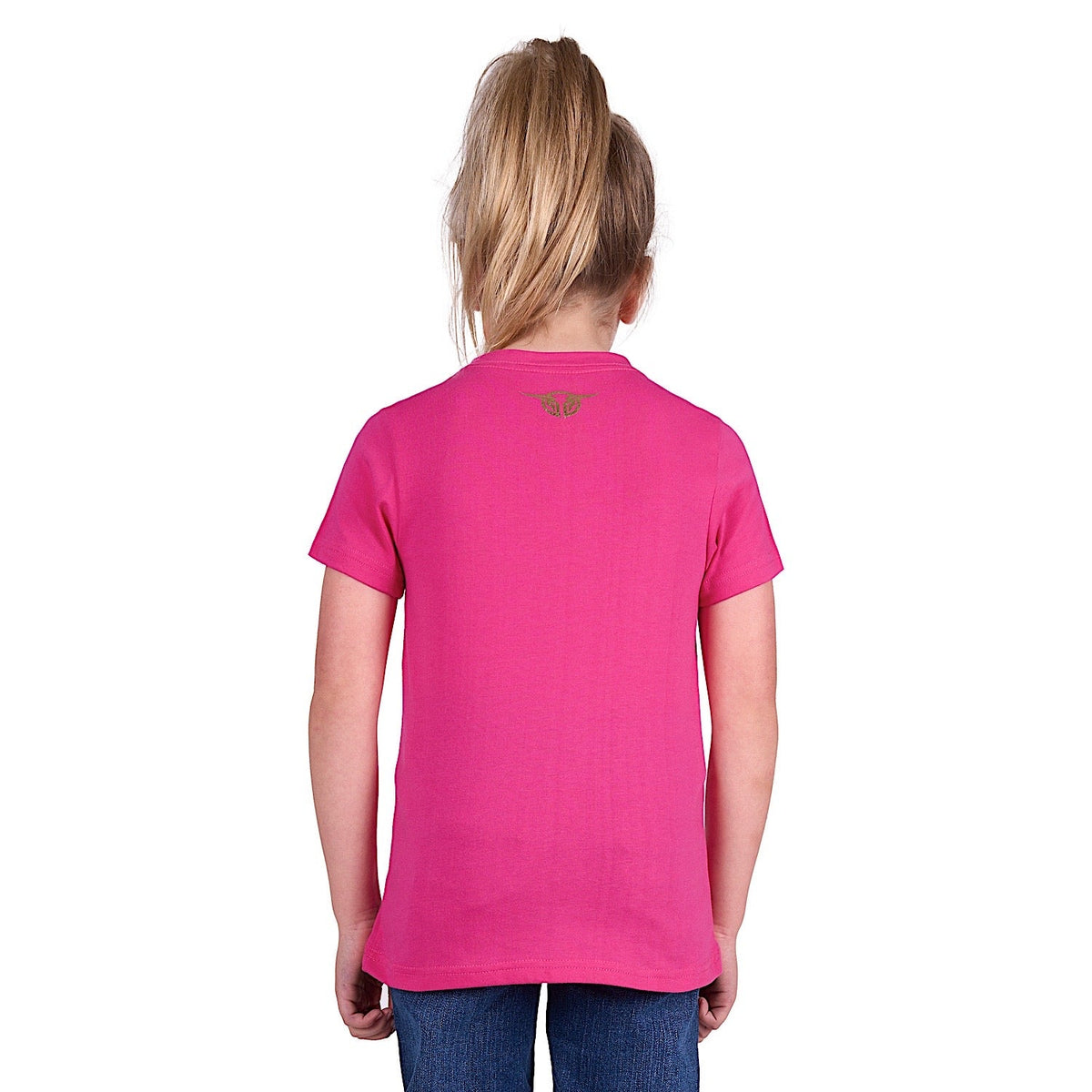 Bullzye Girl’s Flora Short Sleeve Tee - Berry