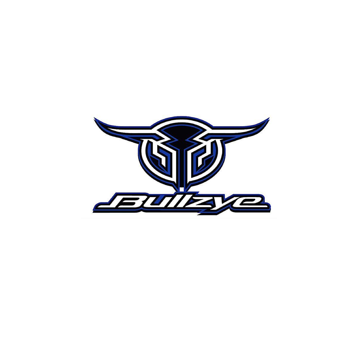 Bullzye Logo Sticker Size A - Blue
