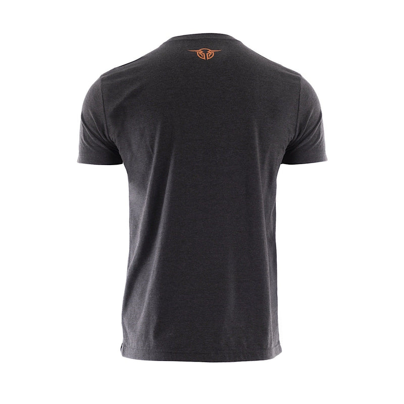 Bullzye Men’s Authentic Tee - Charcoal Marle