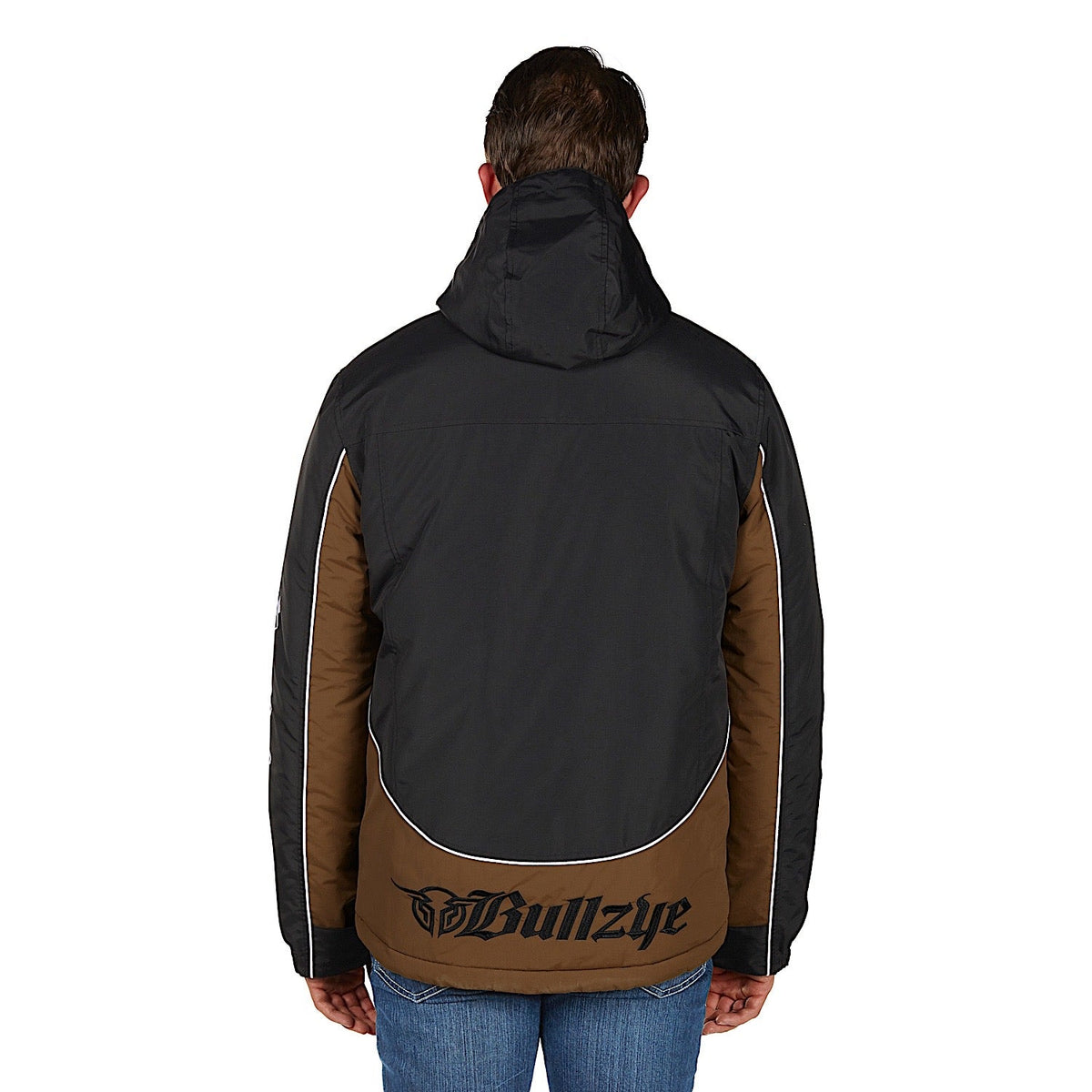 Bullzye Men’s Bazooka Jacket - Black/Dark Tan