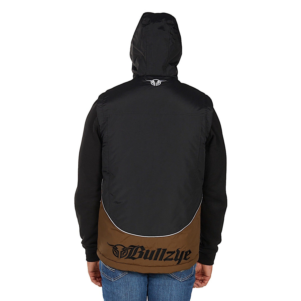 Bullzye Men’s Bazooka Vest - Black/Dark Tan