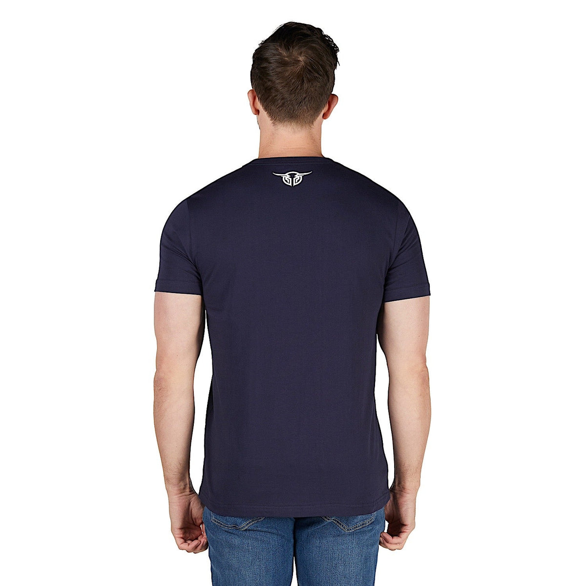 Bullzye Men’s Bull Catcher T Shirt - Navy