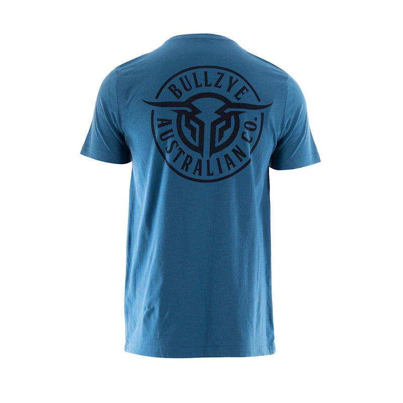 Bullzye Men’s Bullring Tee - Denim