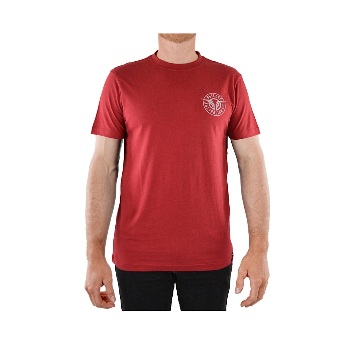 Bullzye Men’s Bullring Tee - Red