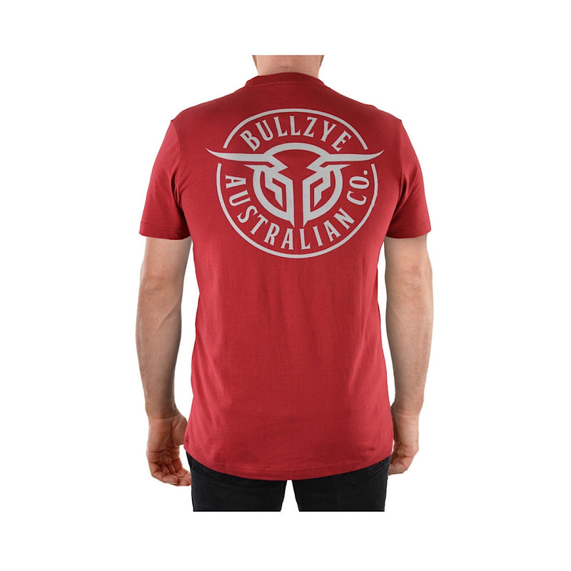Bullzye Men’s Bullring Tee - Red