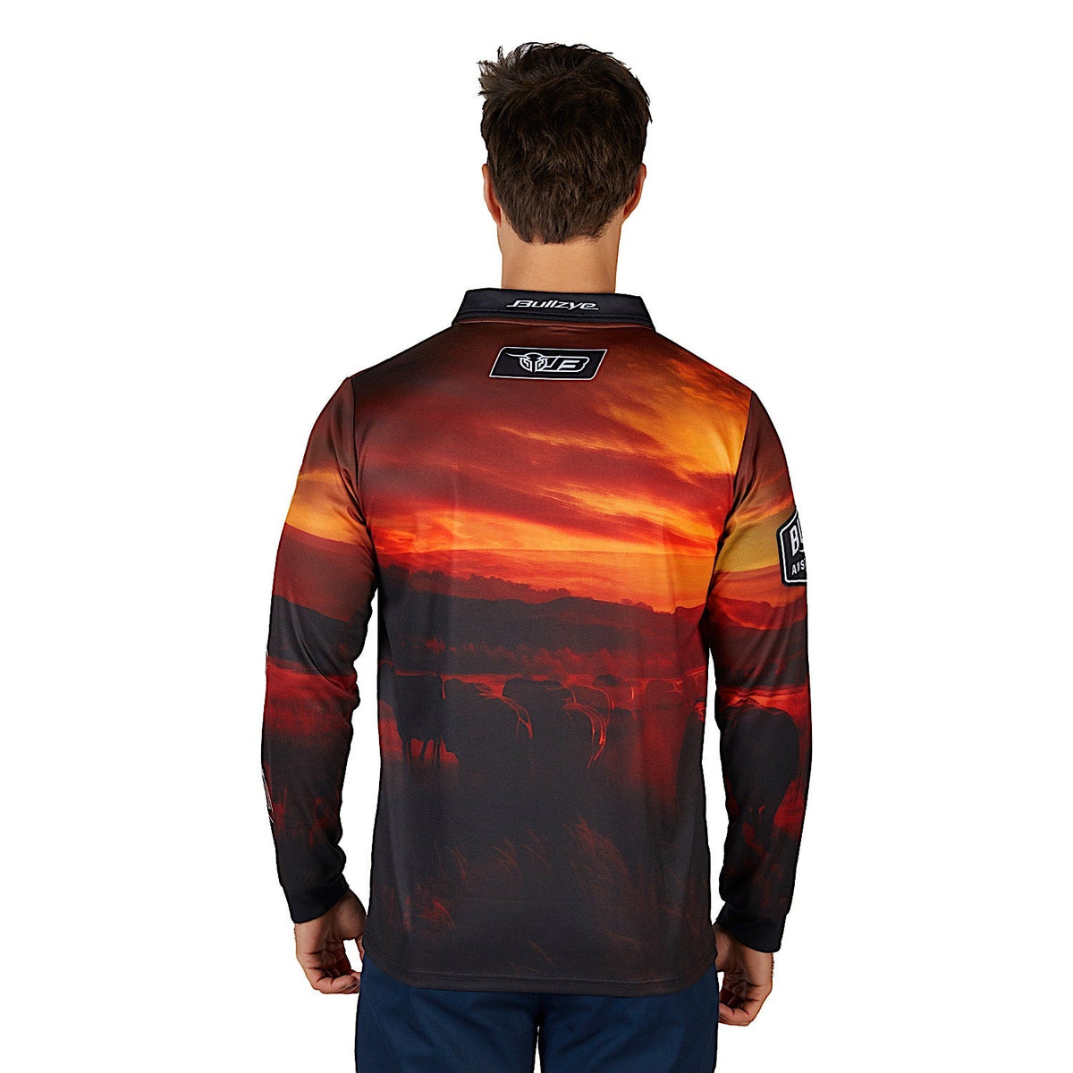 Bullzye Men’s Cam Long Sleeve Tee - Multi