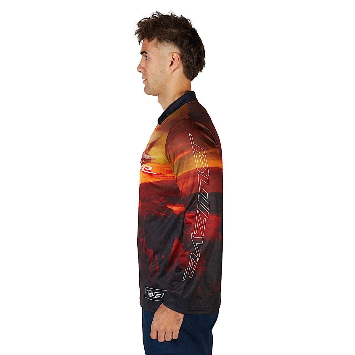 Bullzye Men’s Cam Long Sleeve Tee - Multi