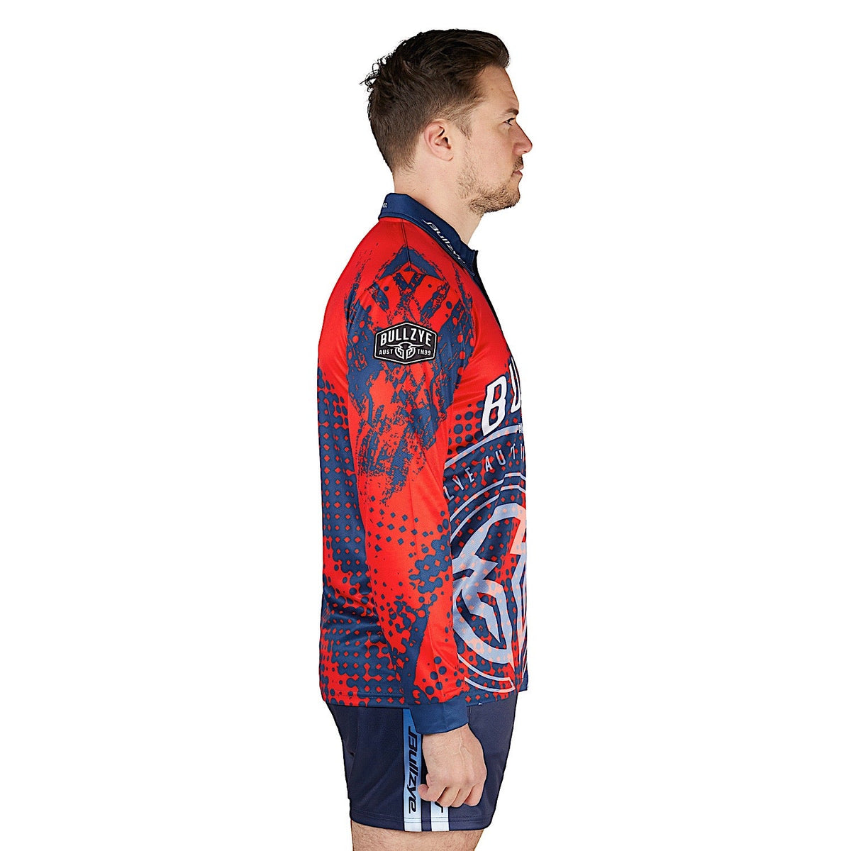 Bullzye Men’s Bullzye Long Sleeve Fishing Shirt - Multi