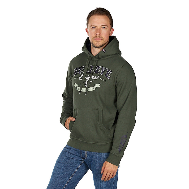 Bullzye Men’s Original Pullover Hoodie - Green