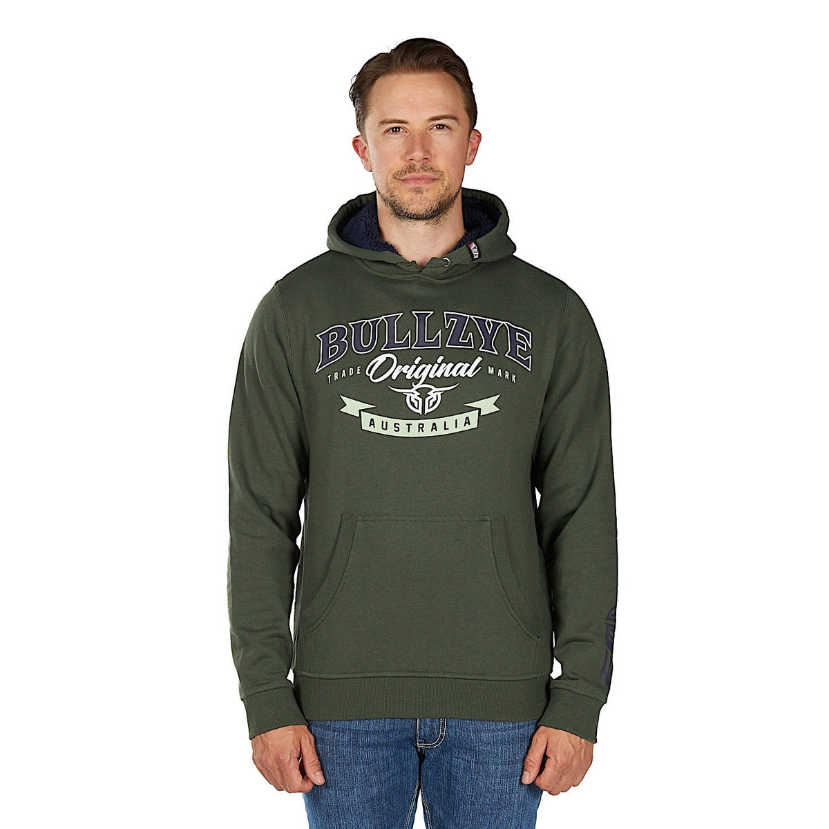 Bullzye Men’s Original Pullover Hoodie - Green