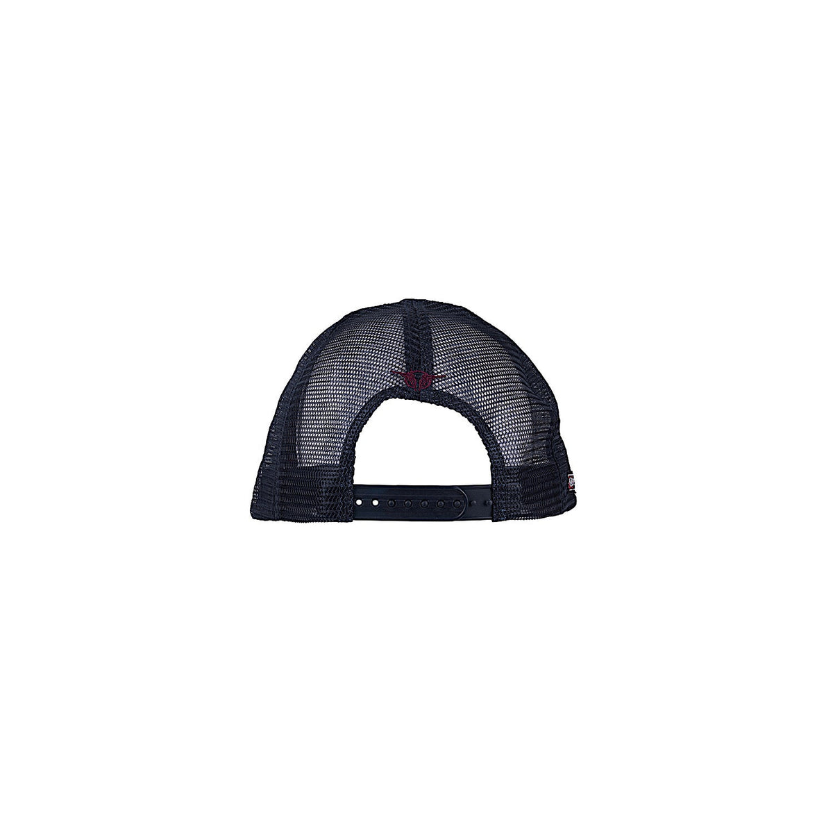 Bullzye Sid High Profile Trucker Cap - Navy/Red