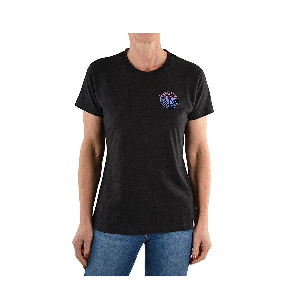 Bullzye Women’s Bullring Tee - Black