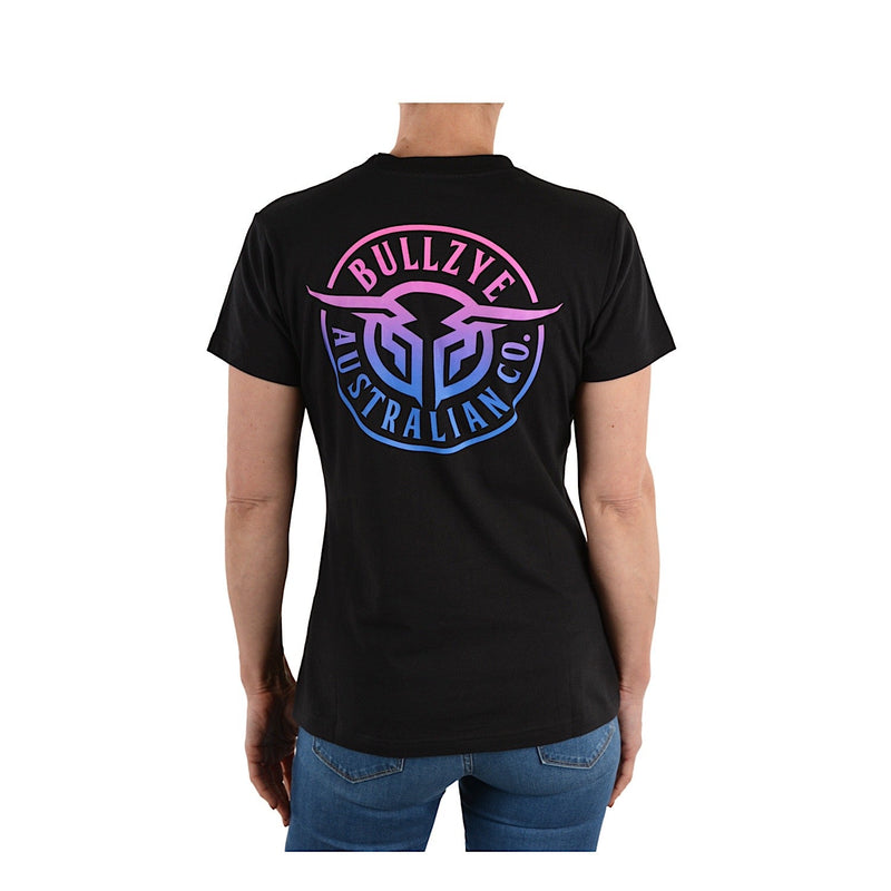 Bullzye Women’s Bullring Tee - Black