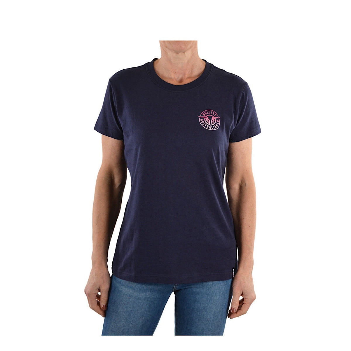 Bullzye Women’s Bullring Tee - Navy