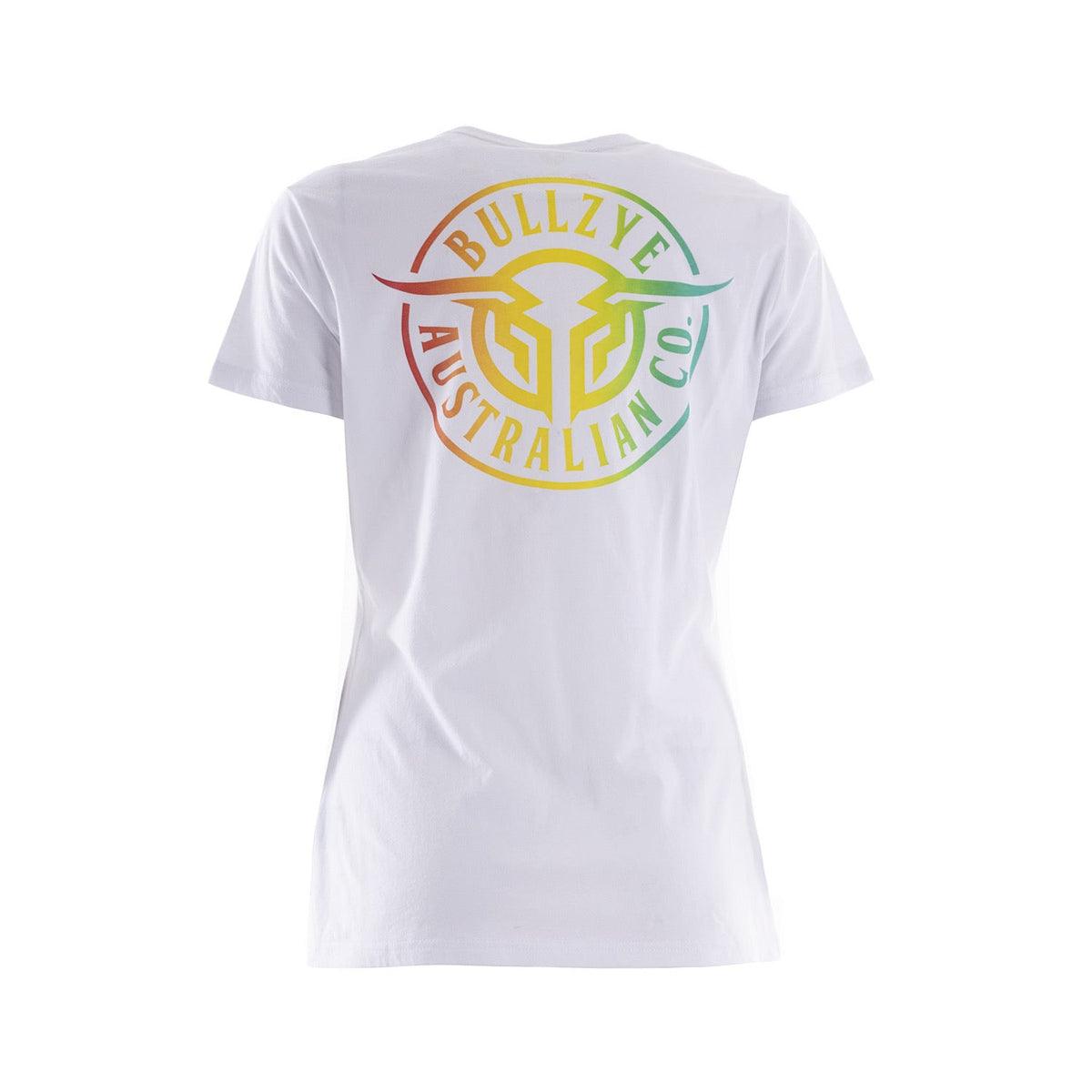 Bullzye Women’s Bullring Tee White