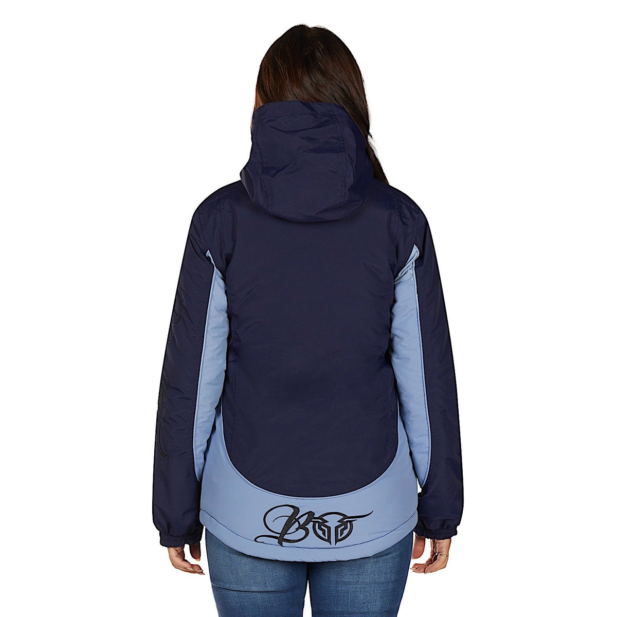 Bullzye Women’s Carla Jacket - Light Blue/Navy