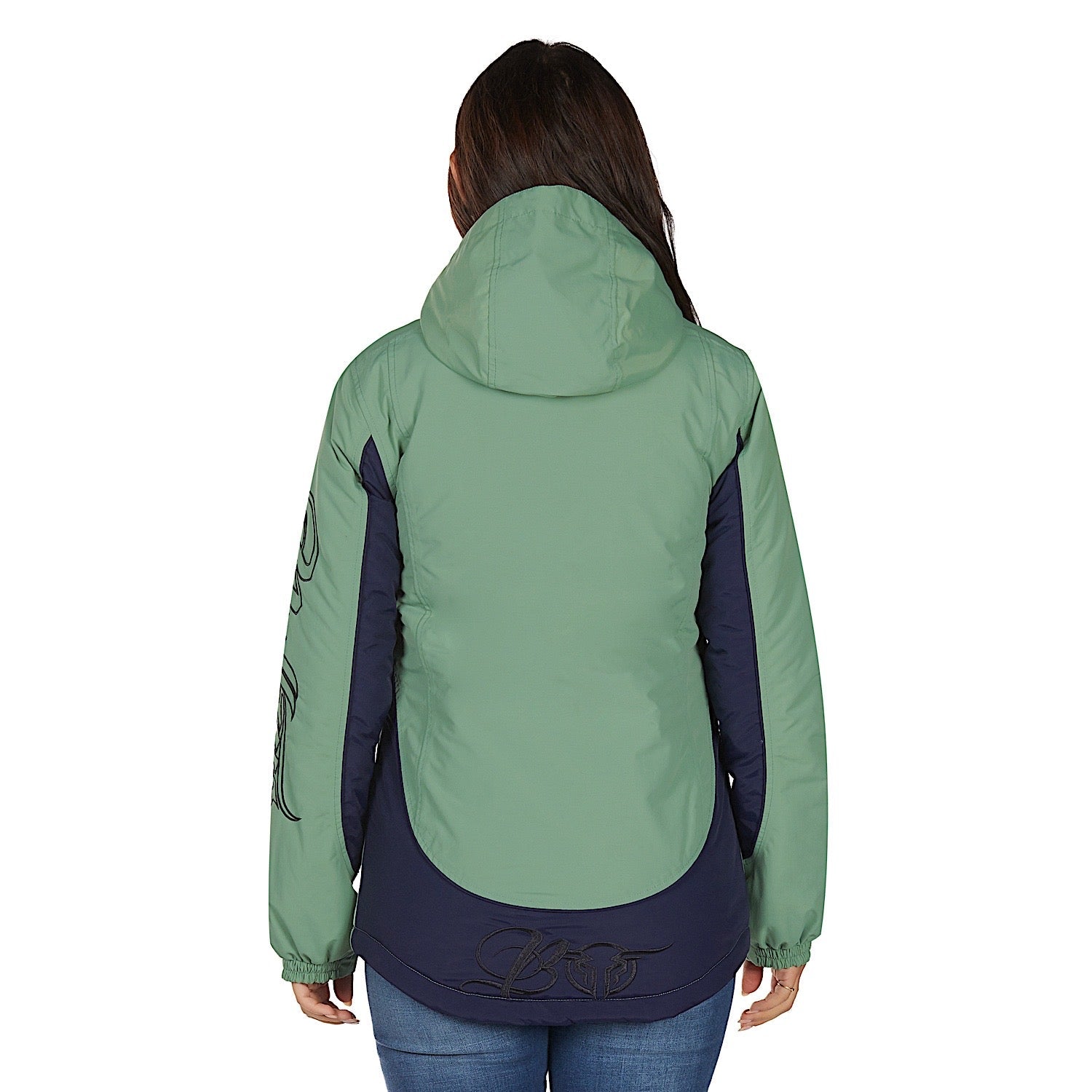 Buy Bullzye Womens Carla Jacket - Navy / Moss | The Stable Door