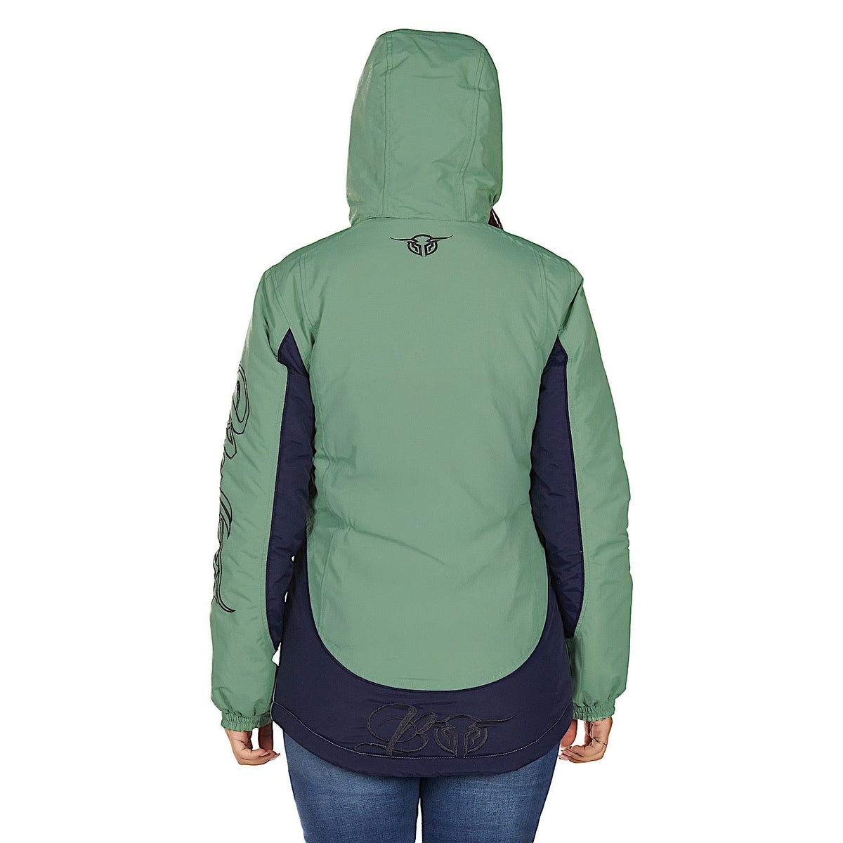 Bullzye Women’s Carla Jacket - Navy / Moss
