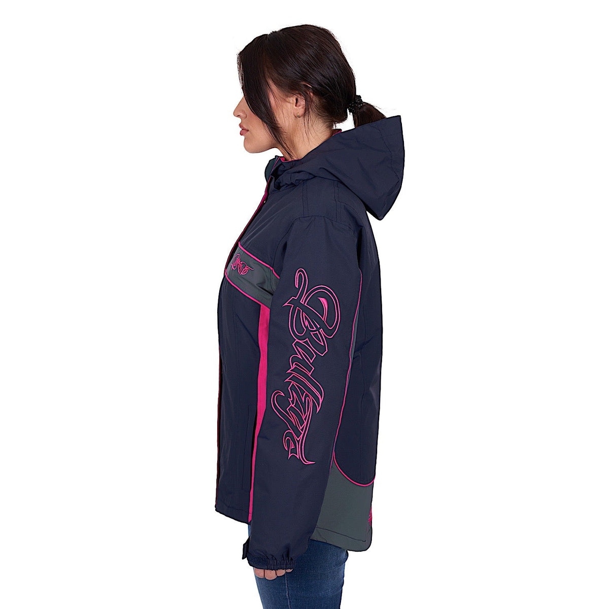 Bullzye Women’s Carla Jacket - Navy / Pink