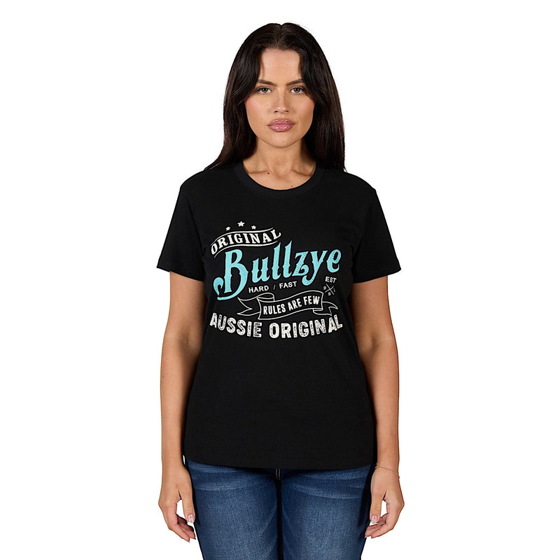 Bullzye Women’s Dixon Short Sleeve Tee - Black