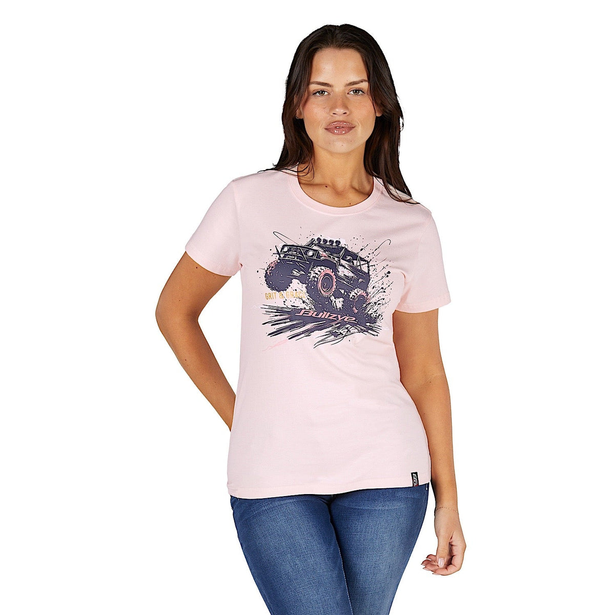 Bullzye Women’s Grace T Shirt - Blush
