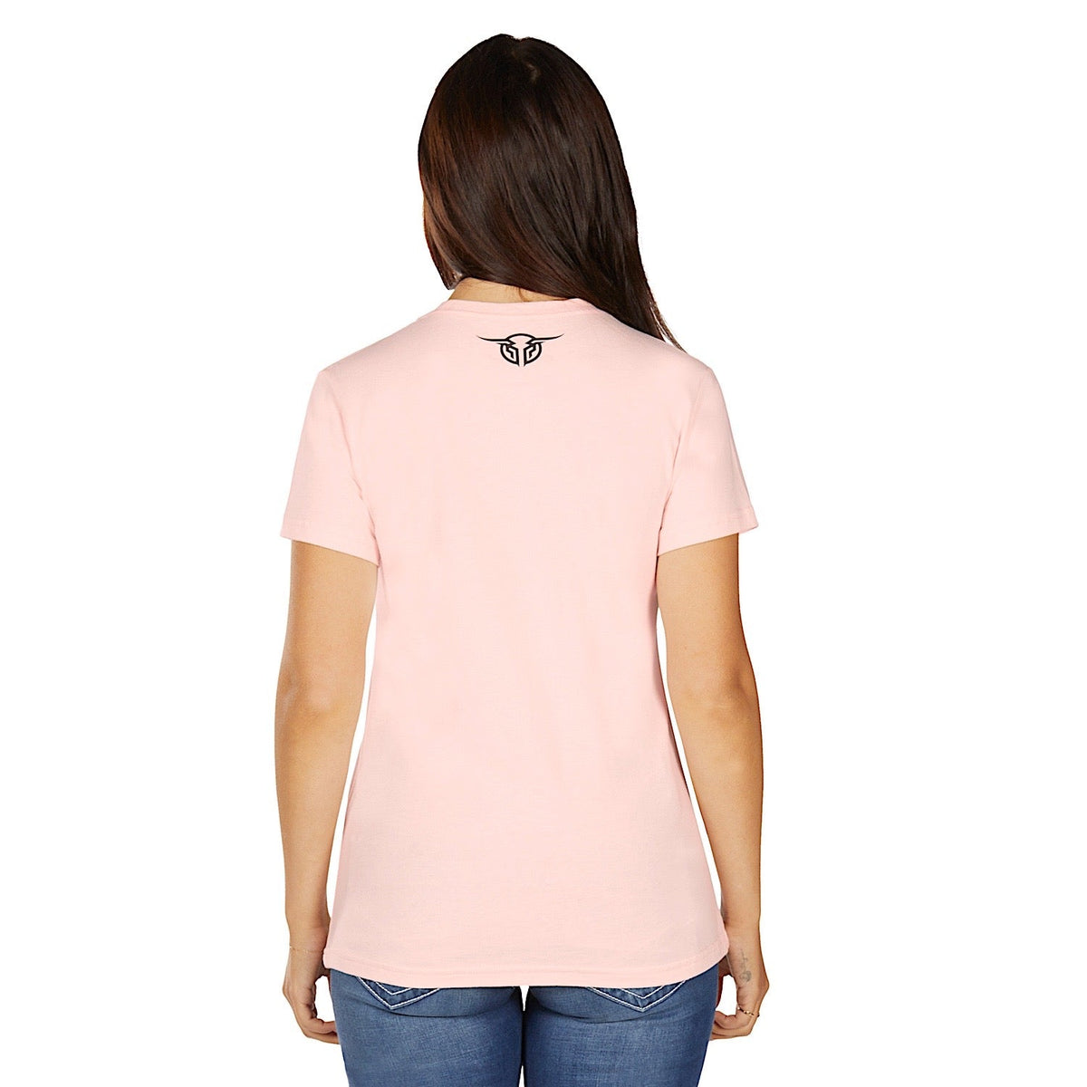 Bullzye Women’s Lucy Short Sleeve T Shirt - Blush