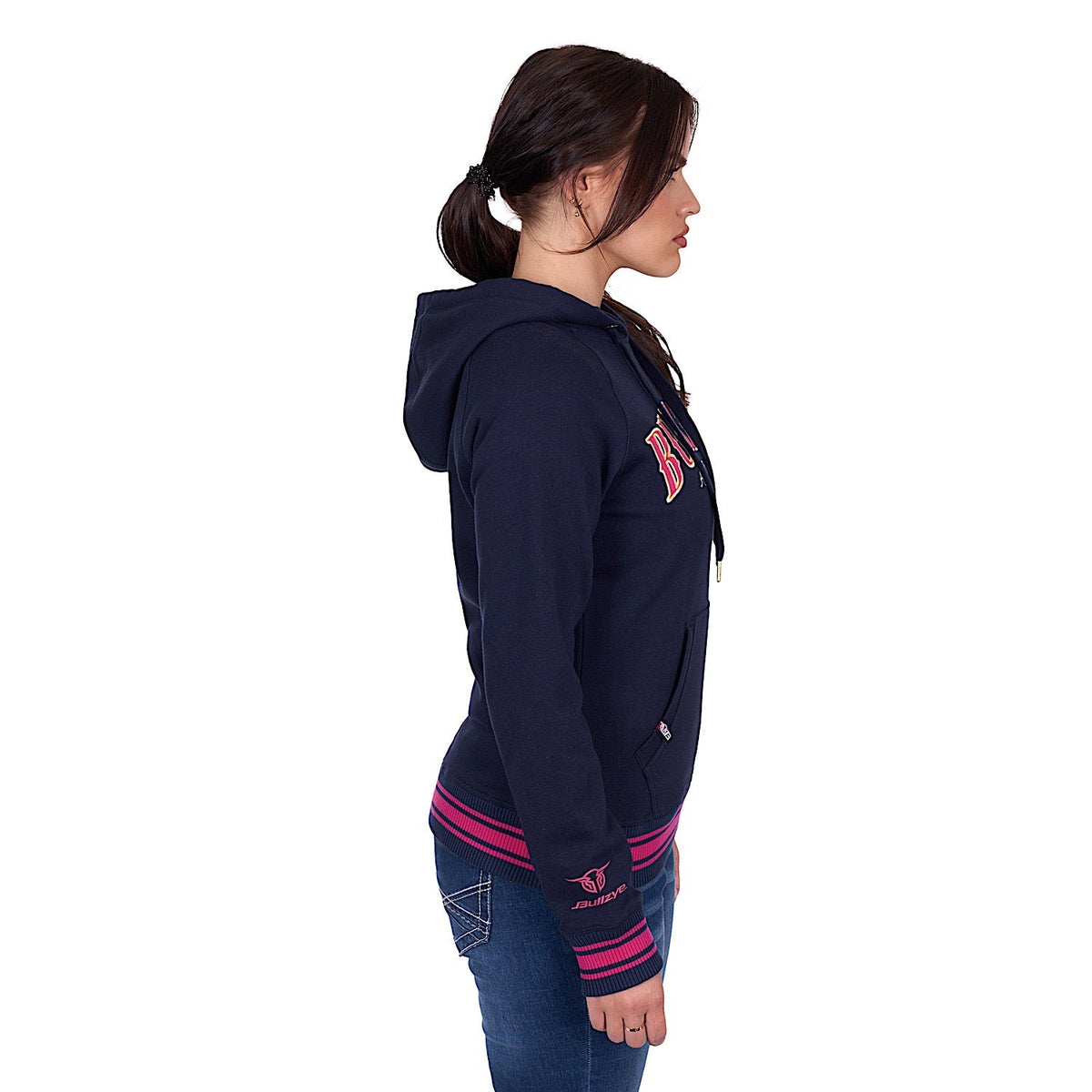Bullzye Women’s Morgan Pullover Hoodie - Navy