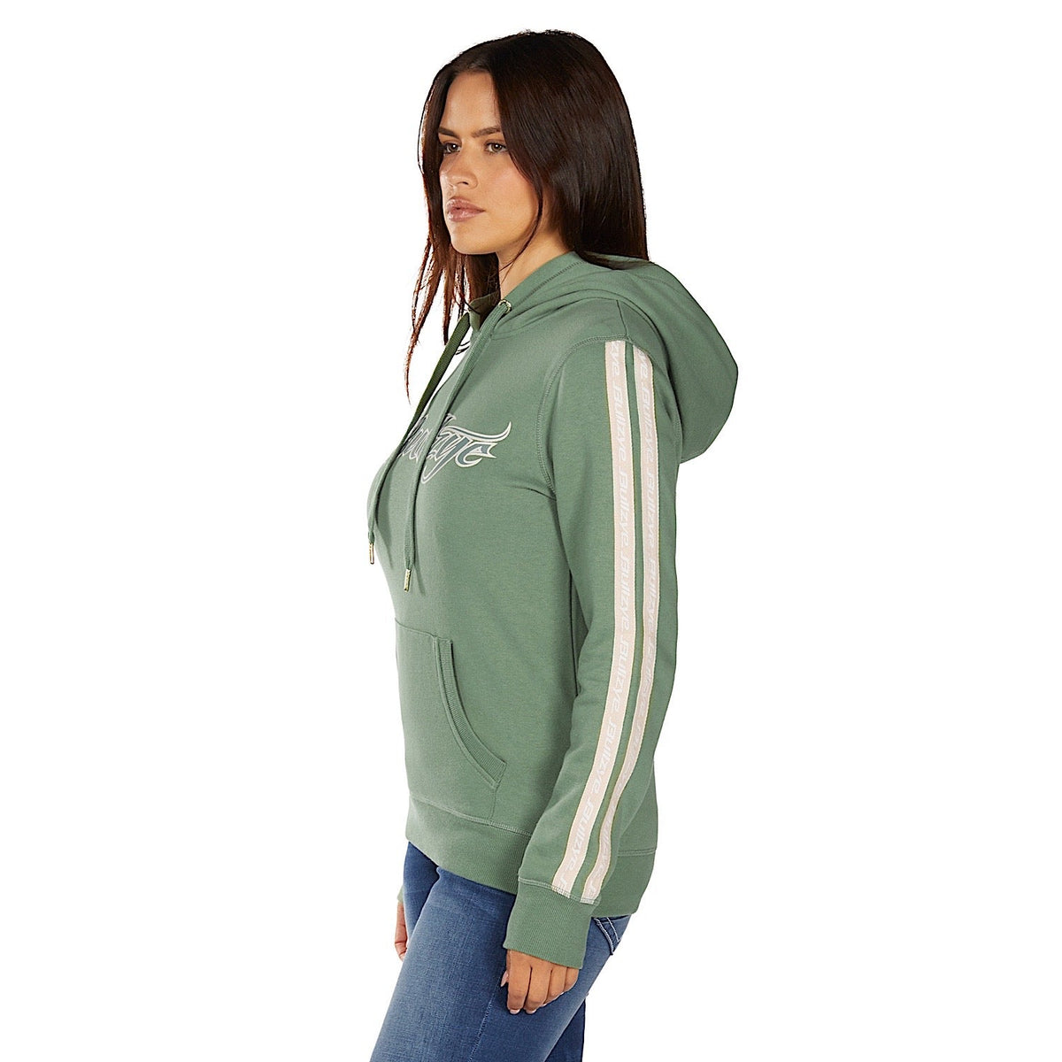 Bullzye Women’s Rhea Pullover Hoodie - Moss