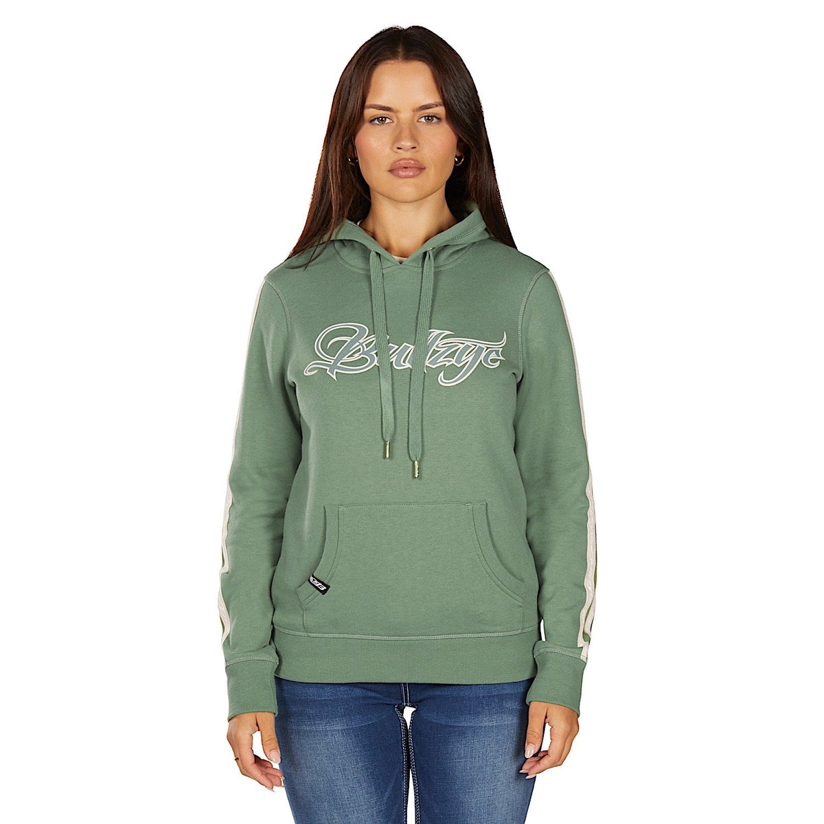 Bullzye Women’s Rhea Pullover Hoodie - Moss