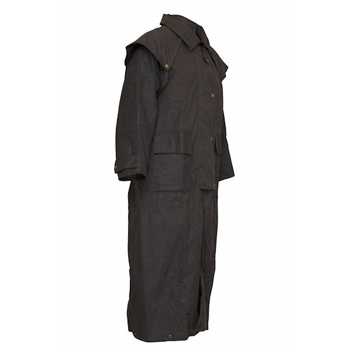 Burke & Wills Balranald Long Coat - Brown