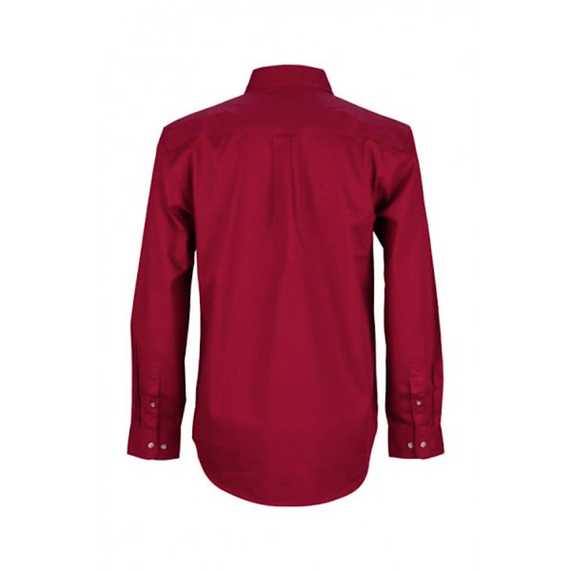Burke & Wills Men’s Flinders Shirt Burgundy