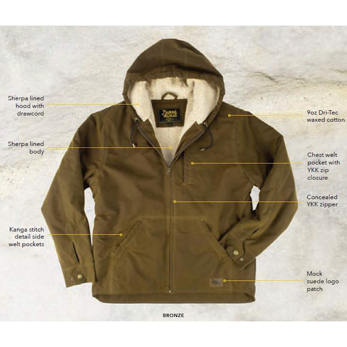 Burke & Wills Men’s Kings Jacket Bronze